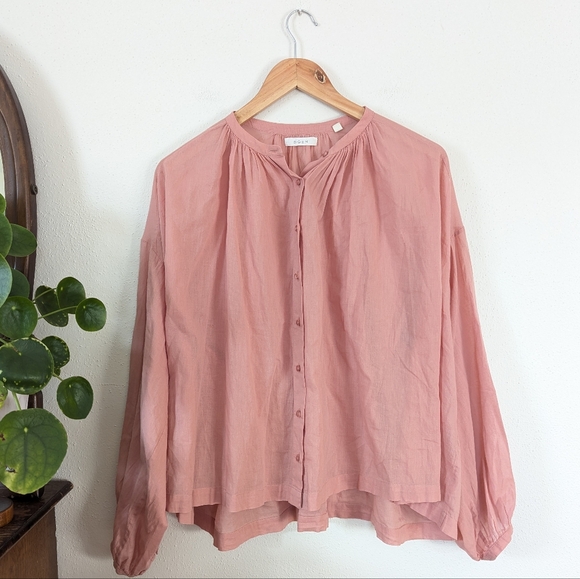 Doen Tops - Doen | Jane Blouse | Pink